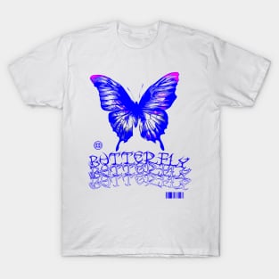 Butterfly T-Shirt, Streetwear style T-Shirt